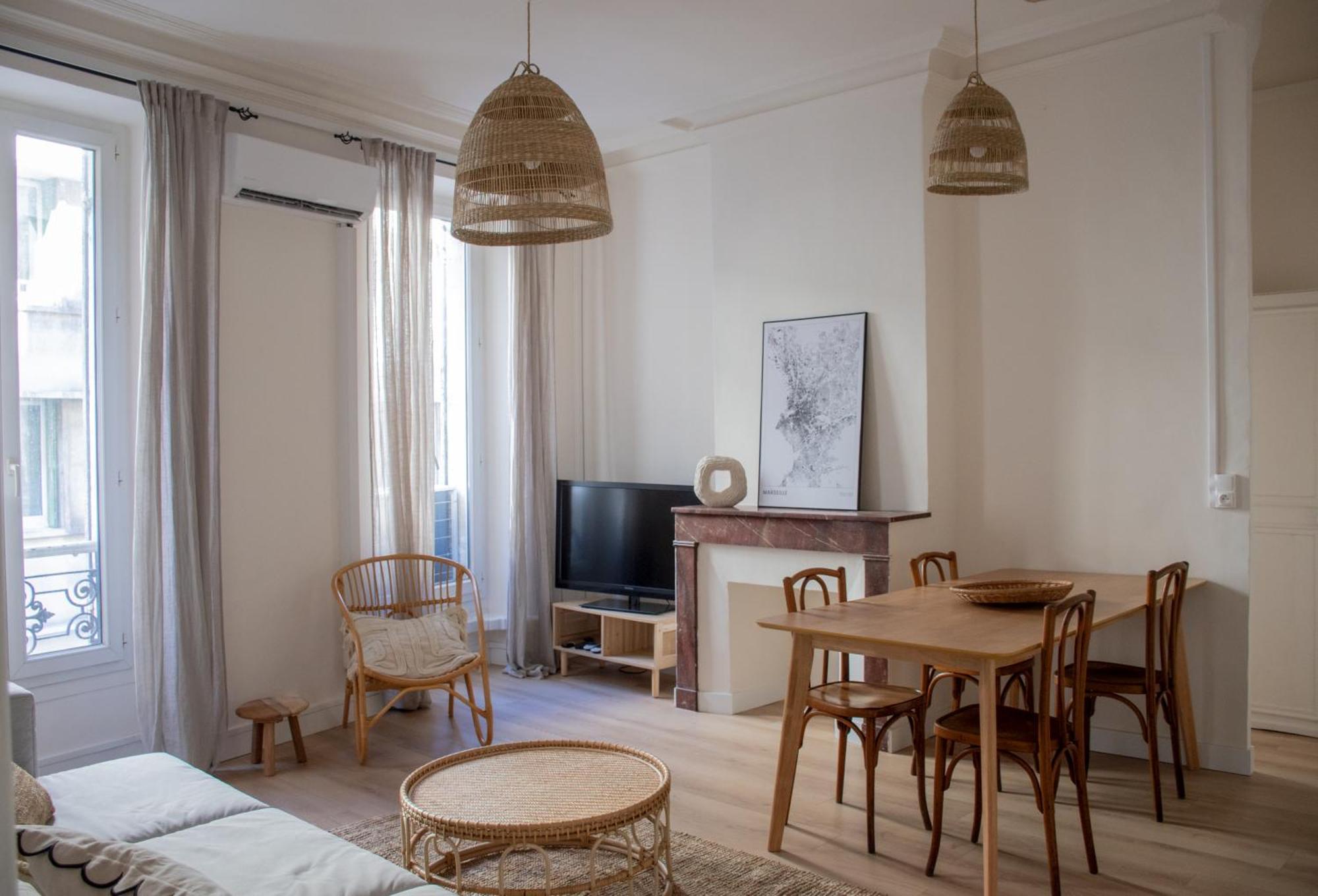 Cozy Flat Fully Renovated By Interior Designer Leilighet Marseille Eksteriør bilde
